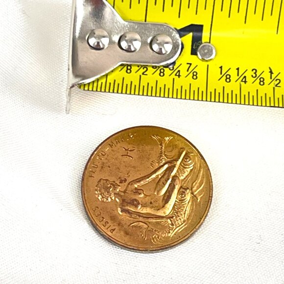 Vintage Pisces Zodiac Token Coin “You Are Special” Nude Humor Astrology - Picture 6 of 6